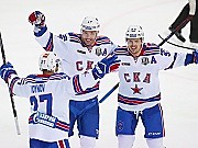 СКА обыграл "Витязь" и повторил рекорд "Металлурга", набрав очки в 27-м матче подряд